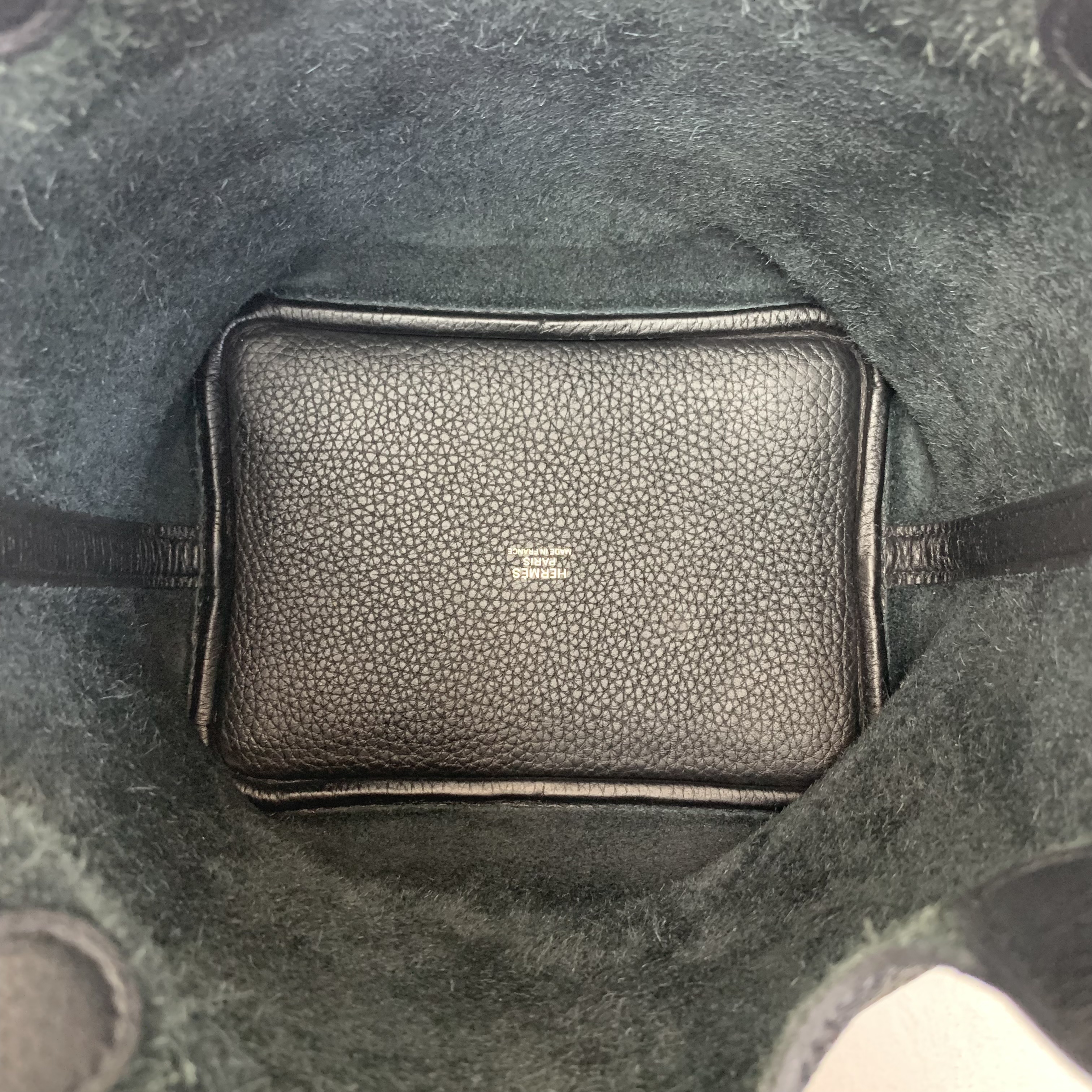 Hermes Picotin18 黑銀