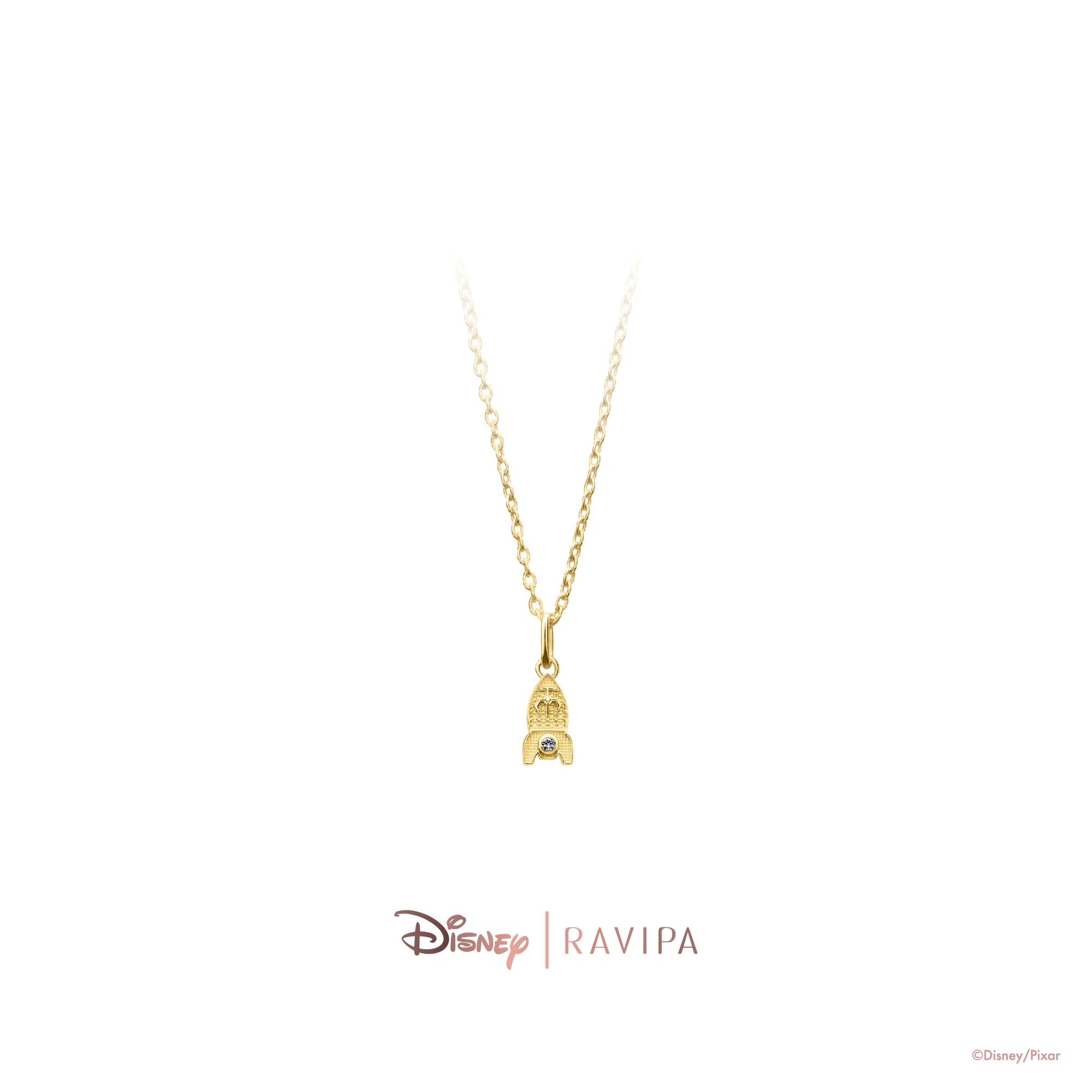 📦訂購 泰國代購 RAVIPA Disney Toy Story Rocket Gold Necklace 反斗奇兵 頸鏈