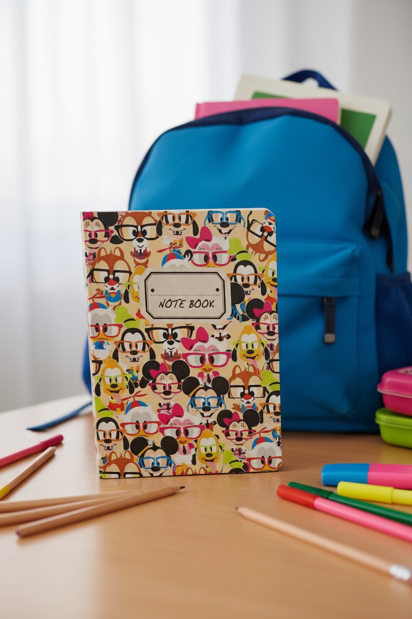 A6加厚定頁筆記 Mickey And Friends  (DPNA-5011A)