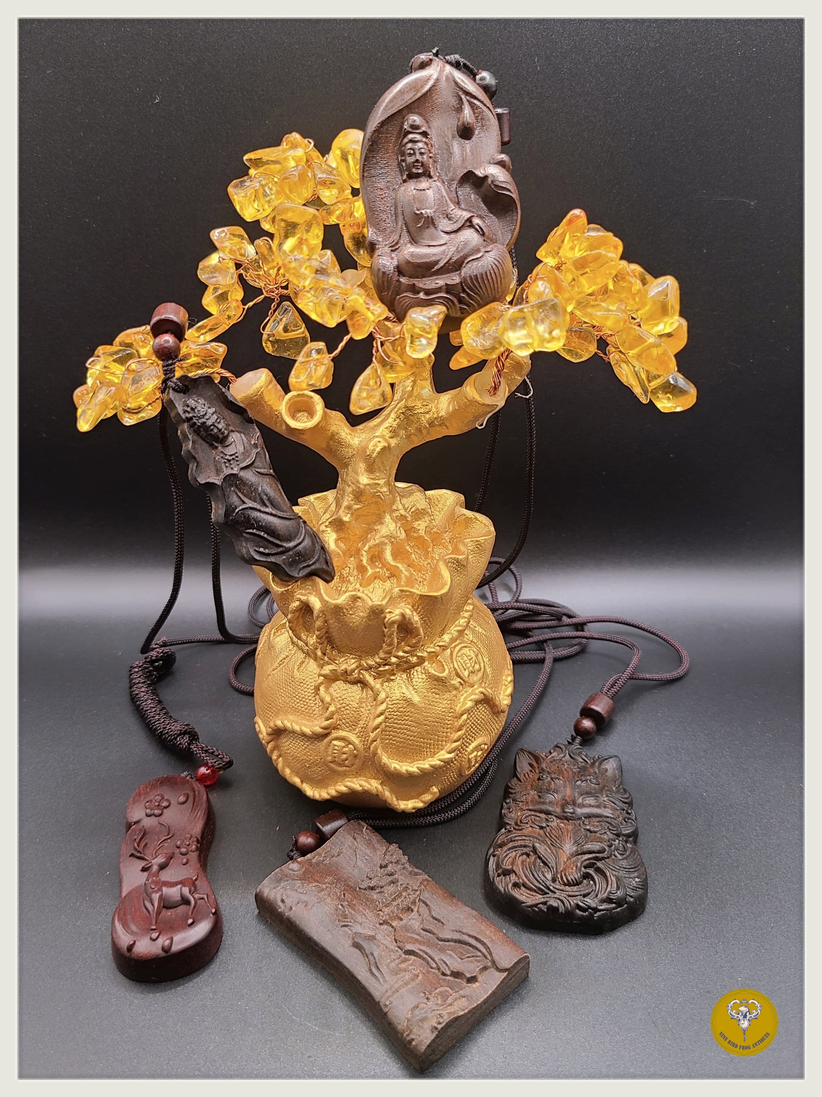 檀香木雕吊嘴系列