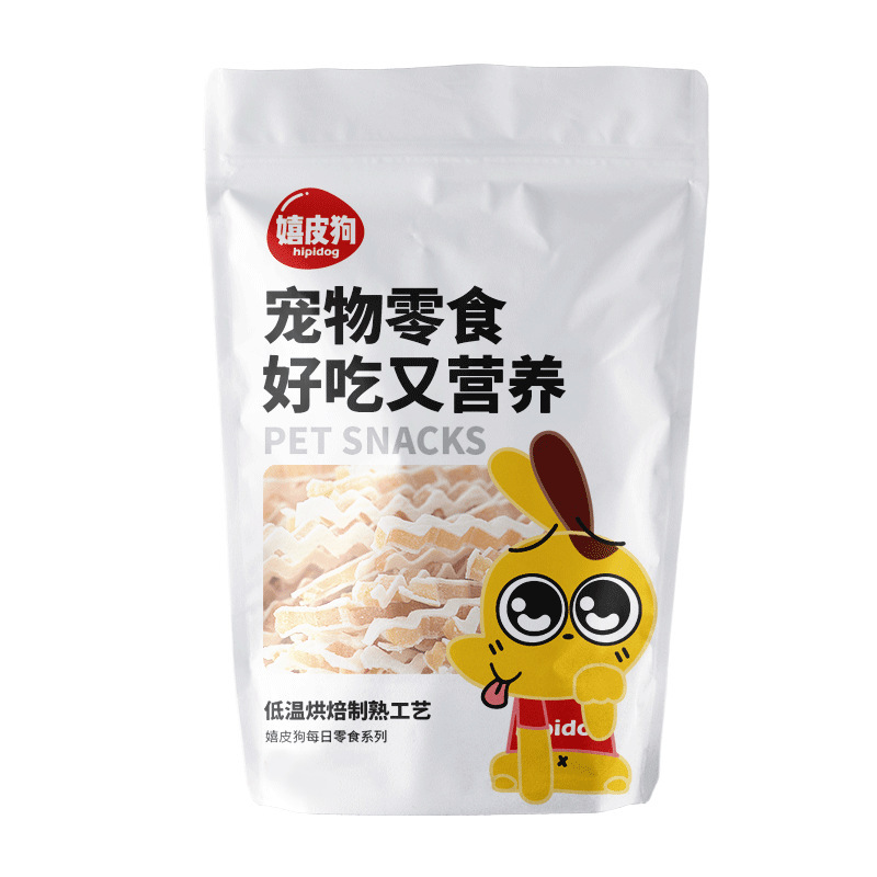 狗狗零食 鱈魚雞肉絲 50g 雞肉軟絲 磨牙棒 中小型犬／幼犬適用 亦適用貓咪 零食寵物食品 平行進口