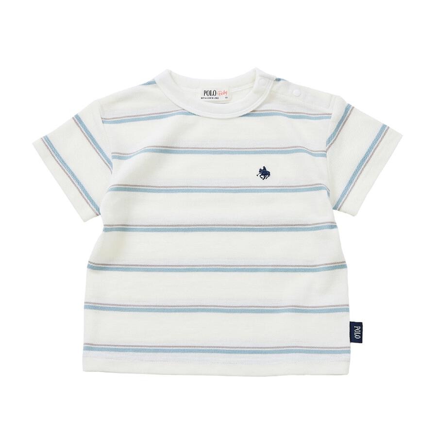 Polo Baby 間條短袖 4色可選 80/90cm