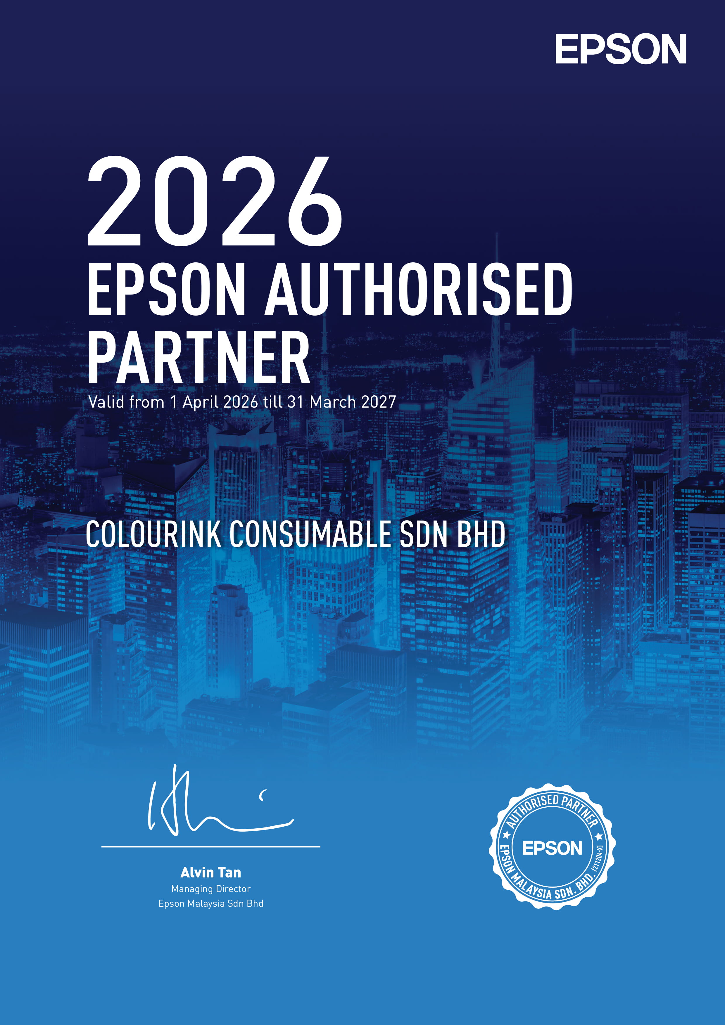 Epson EcoTank L6290 A4 Wifi Duplex All in One Print Scan Copy Fax Refill Ink Tank Printer with ADF Scanner