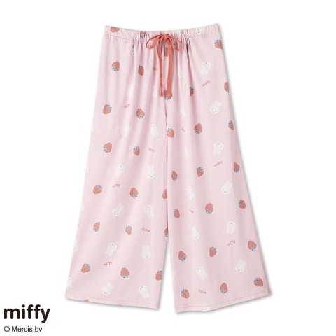 獨家發售日本直送 Miffy 冷感家居七分褲 