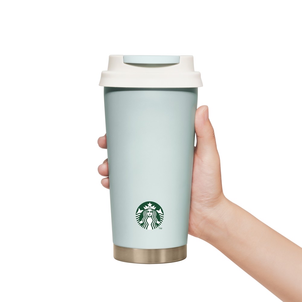 🎀【預訂】 Starbucks JP TOGO不鏽鋼保溫杯 薄荷綠 473ml