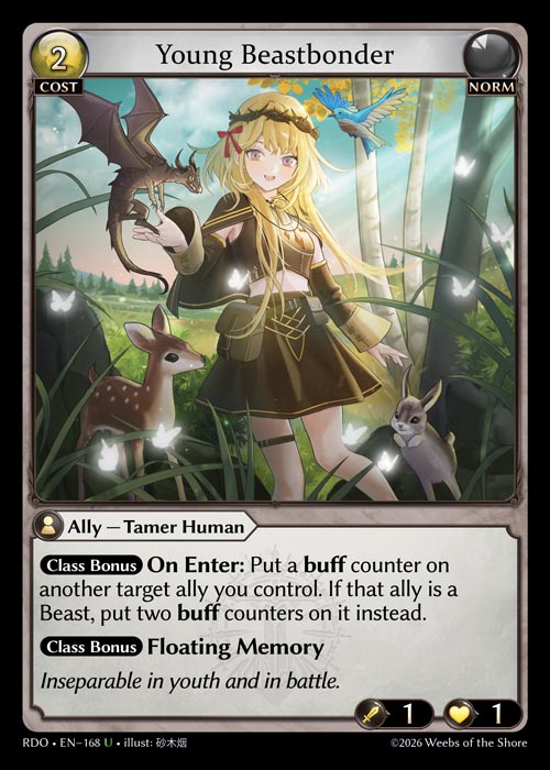 Young Beastbonder / RDO-168 (U)
