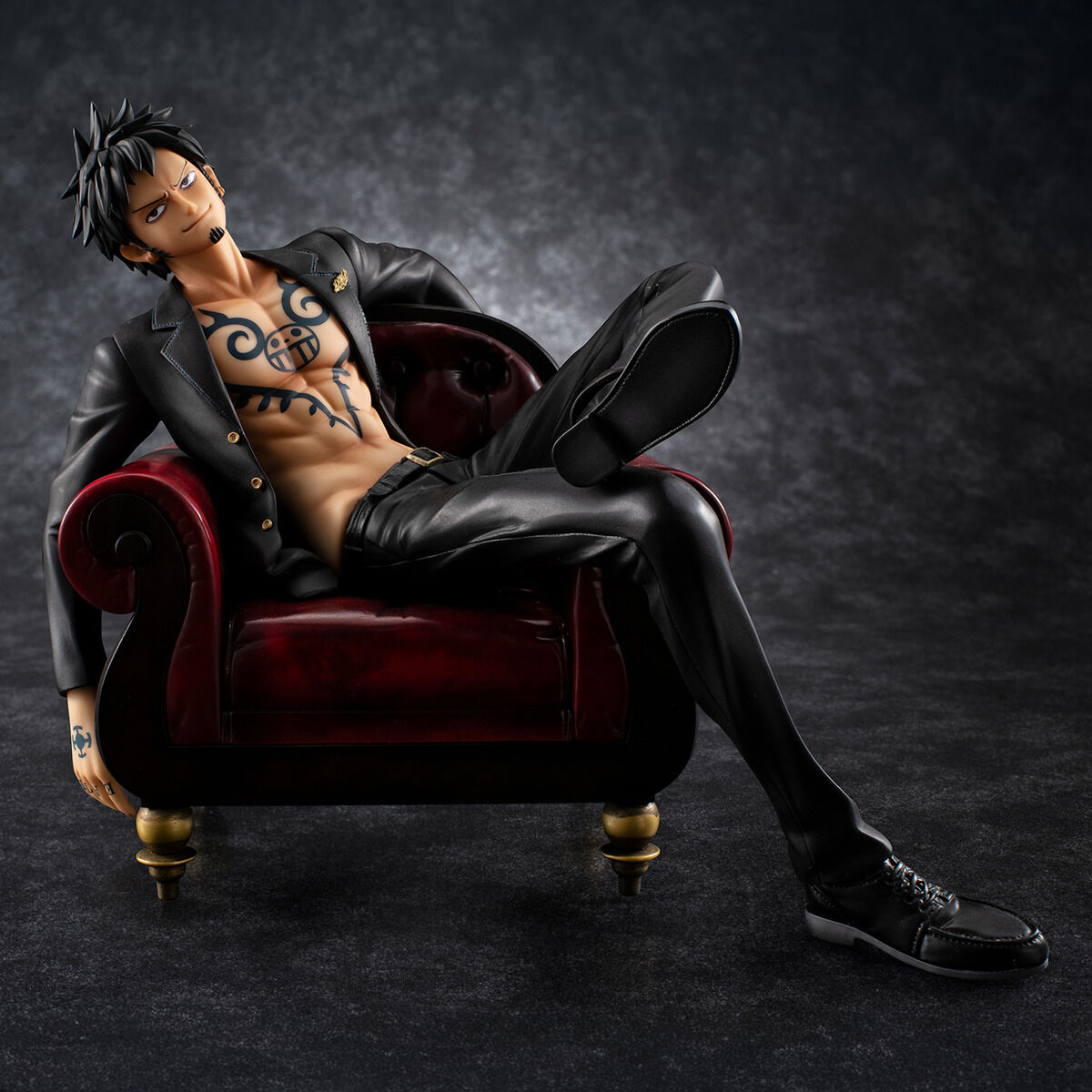 (預訂訂金 $400) (總價 $1054) (魂限) MegaHouse Portrait.Of.Pirates One Piece “S.O.C” Trafalgar Law Ver.R POP 海賊王 托拉法爾加·羅 Ver.R (行版) 