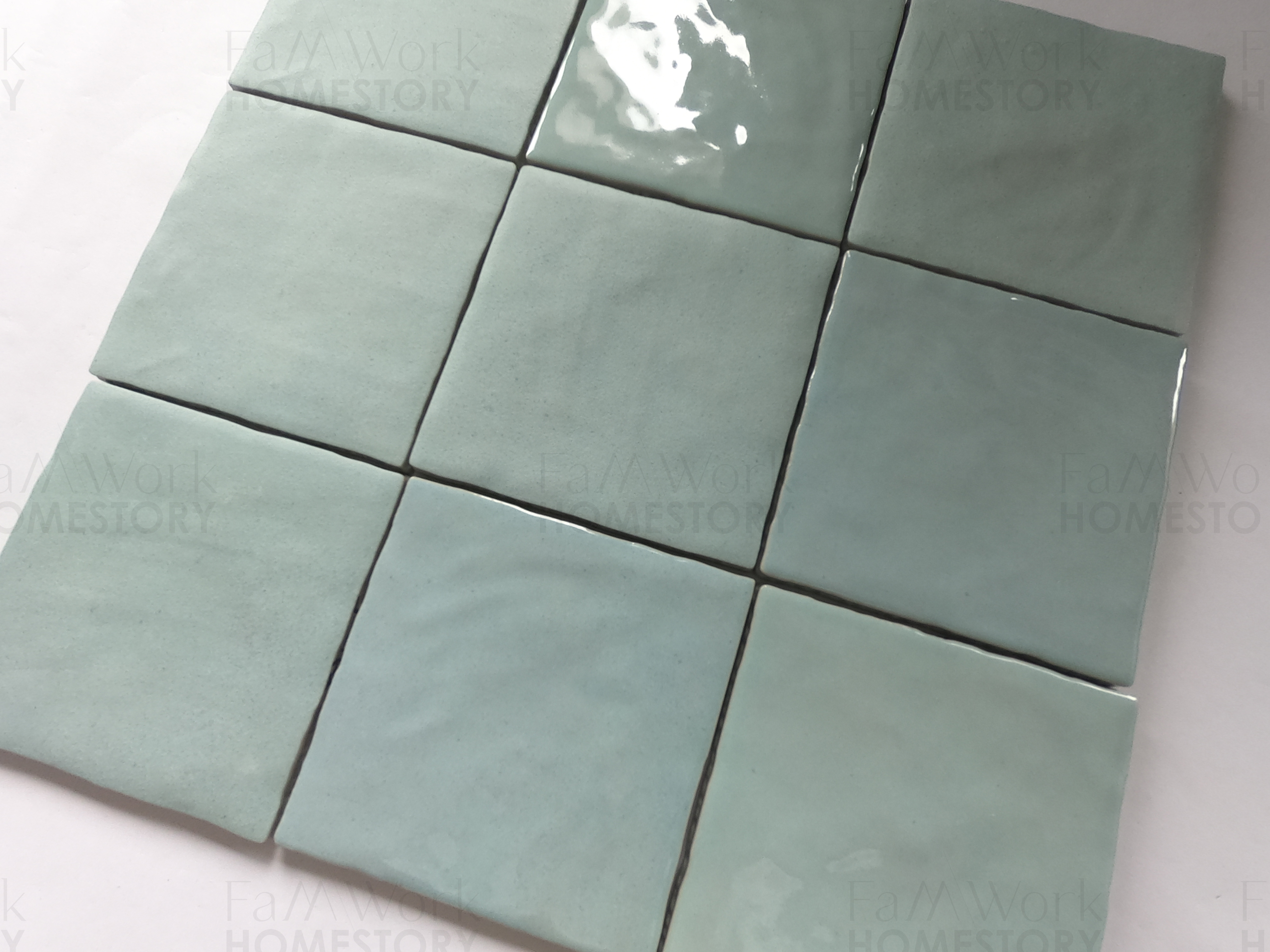 Morning Ripple 100 Square Tile