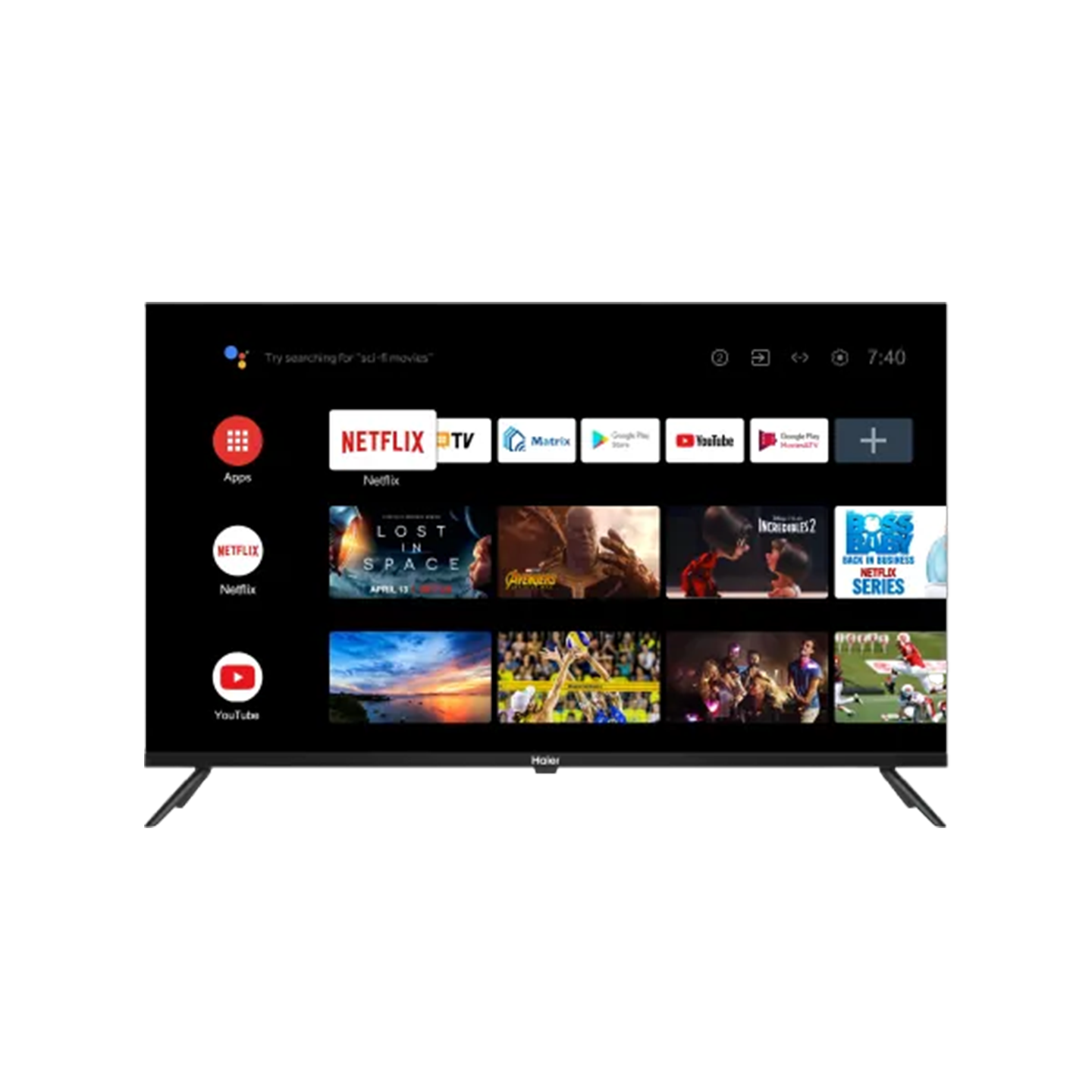 Haier 43" 4K Android TV (H43K800UG)