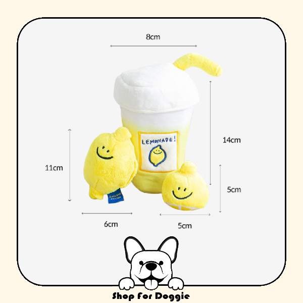 韓國 Bite Me Secondmorning Lemonade 藏食玩具