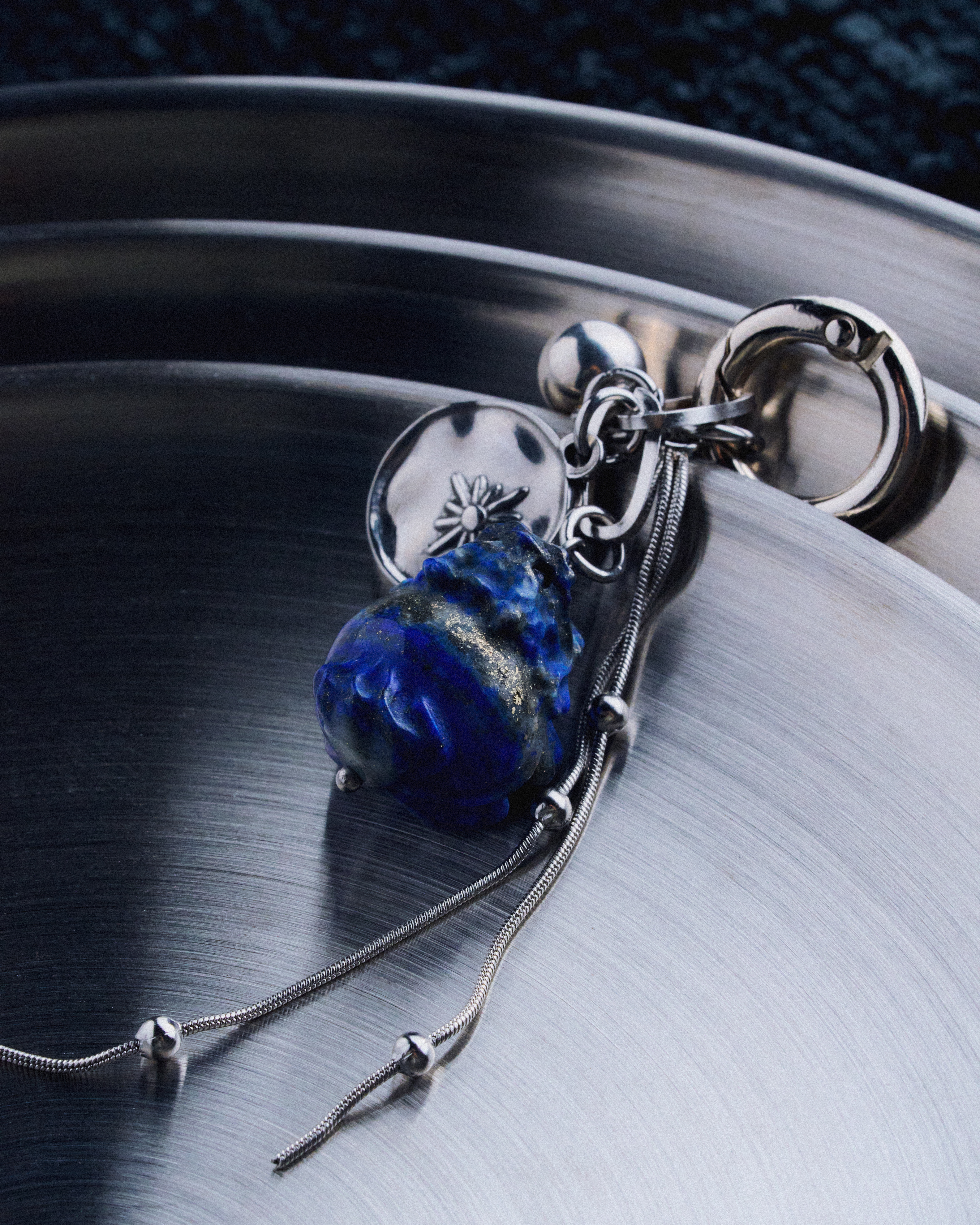 Azure Authority Dragon Turtle Keychain 