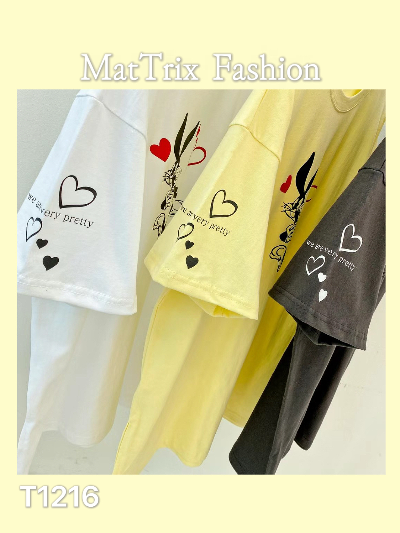 T1216 🖤賓尼兔Tee 原價 $239 