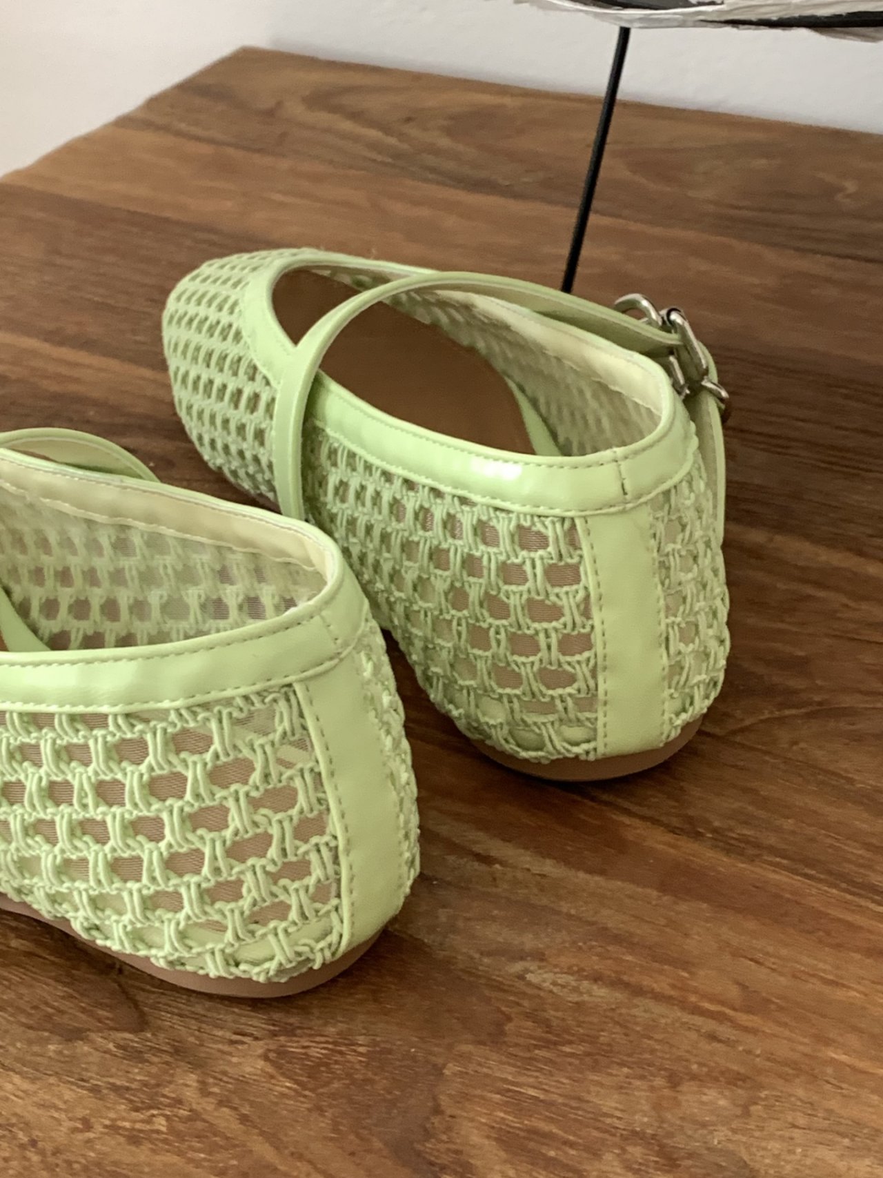 Net Mary Jane Ballet Flats (6 colors)