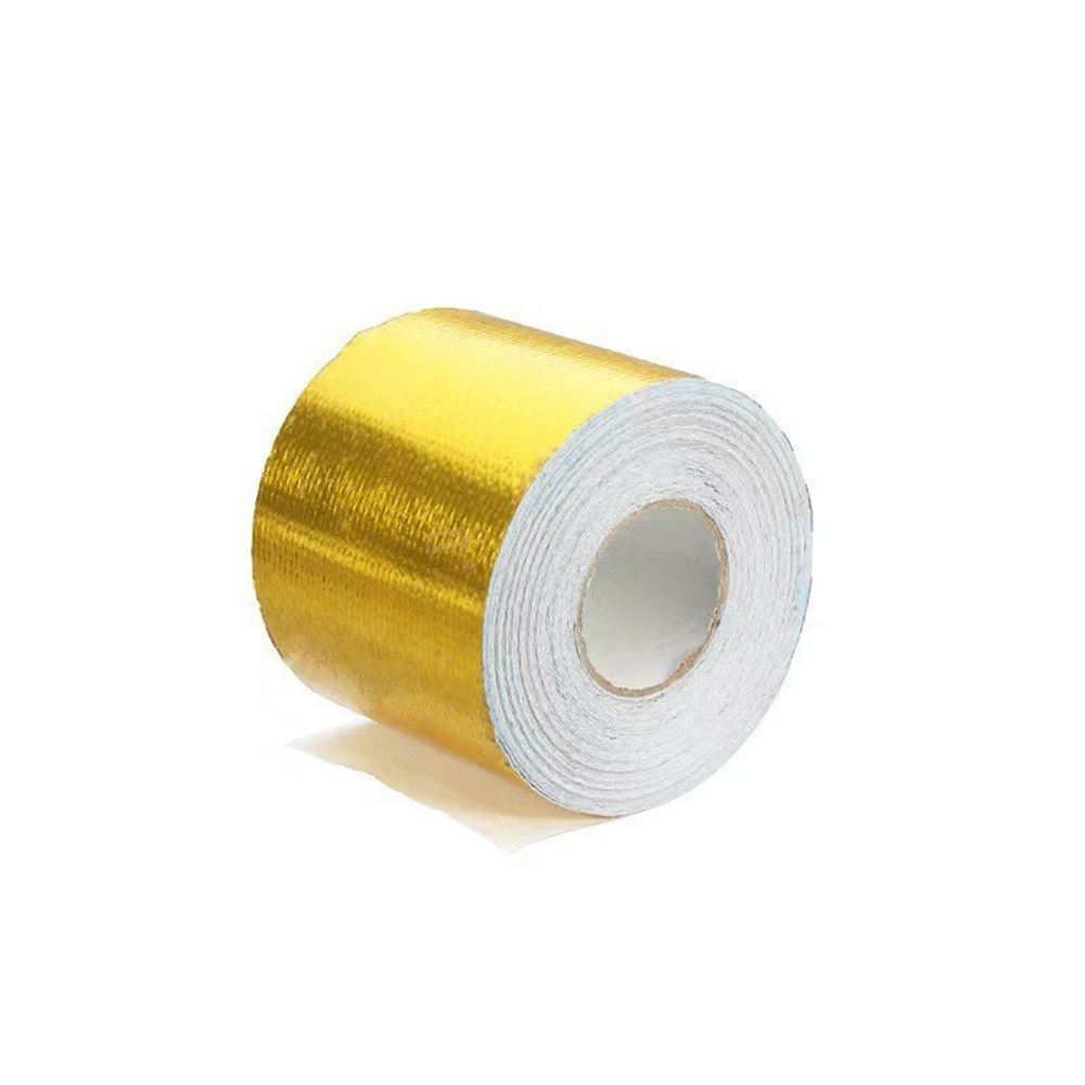 耐高溫鋁箔膠帶 金色5CM*10米 UB0298