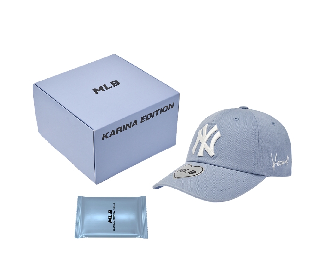  [ 韓國 MLB ] MLB x Karina edition 特別版cap