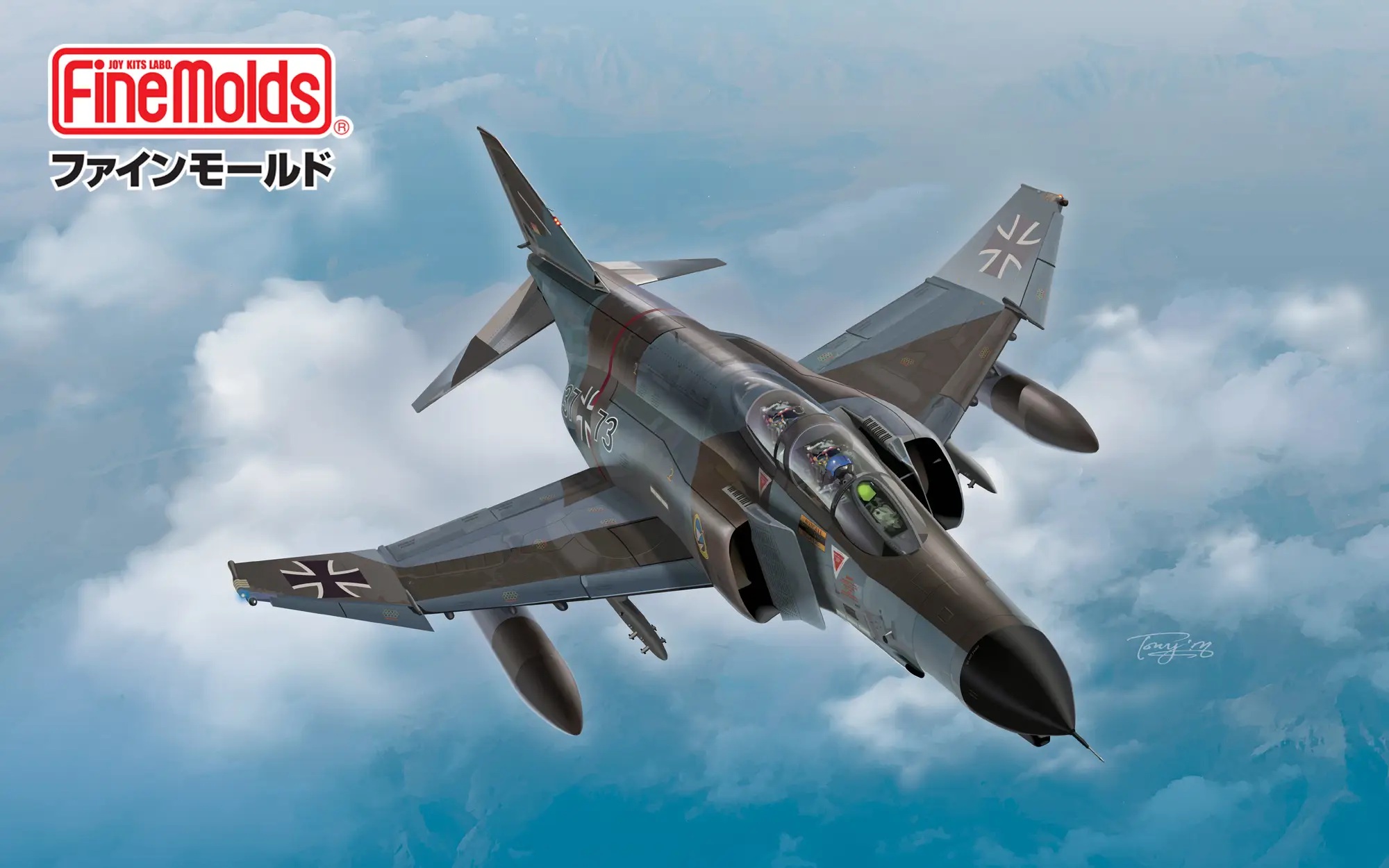 1/72 Luftwaffe F-4F Jet Fighter Molders
