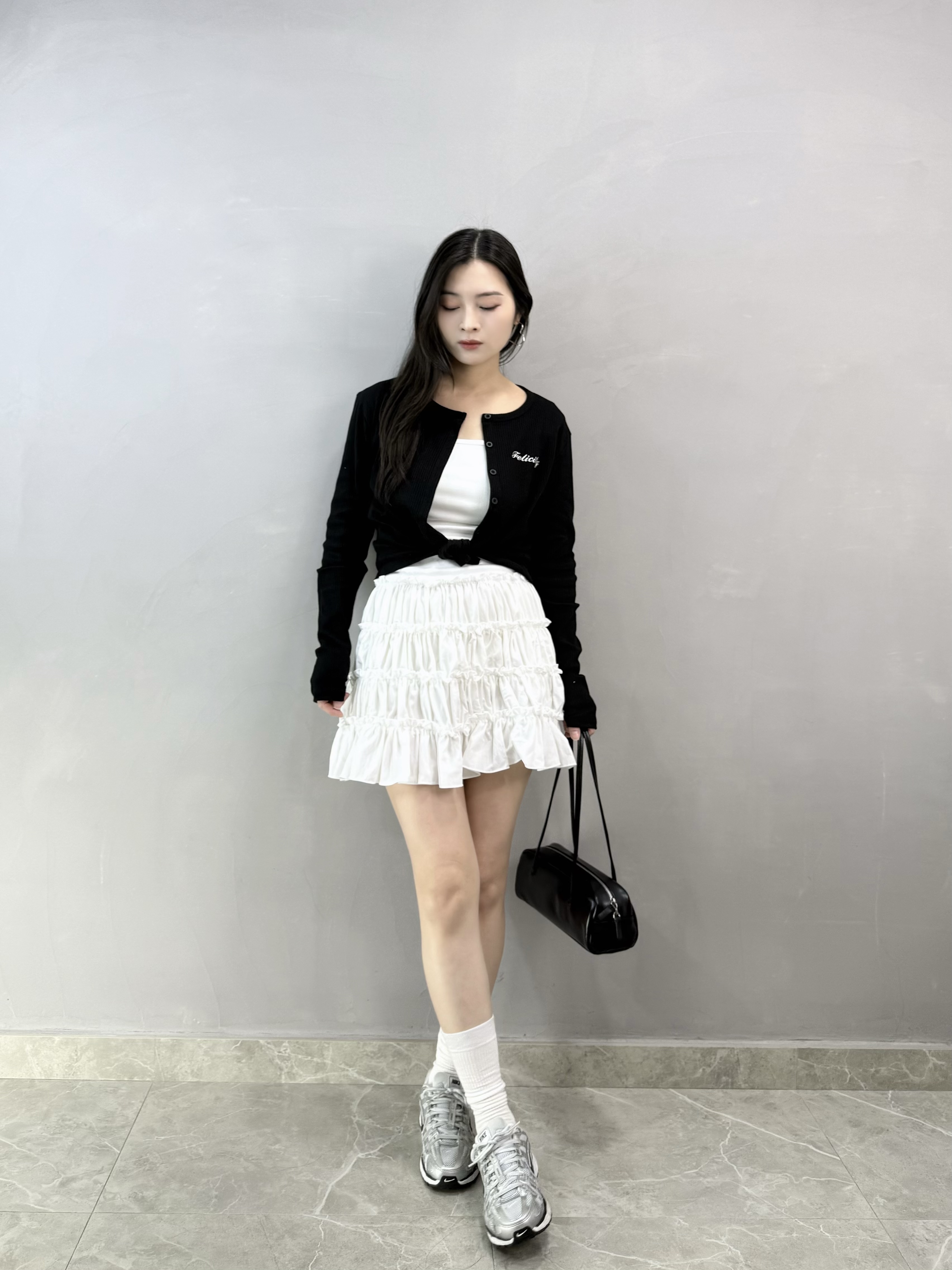 K60 背心拼ruffle Ops