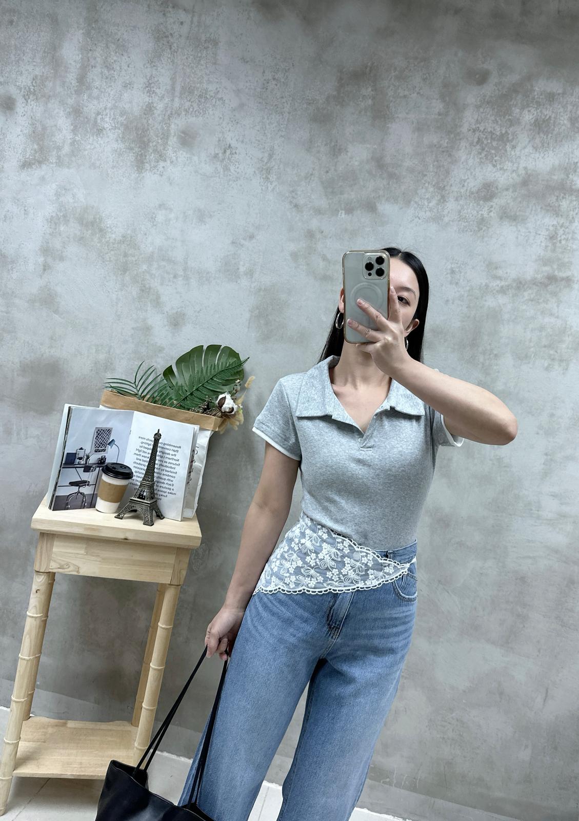 U09 9分直腳牛仔褲