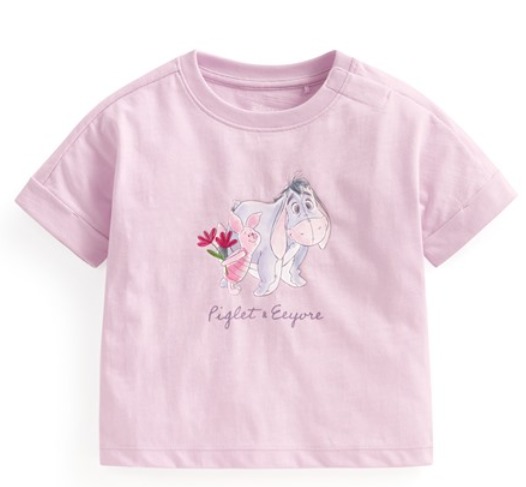 迪士尼系列竹節棉印花T恤-Baby