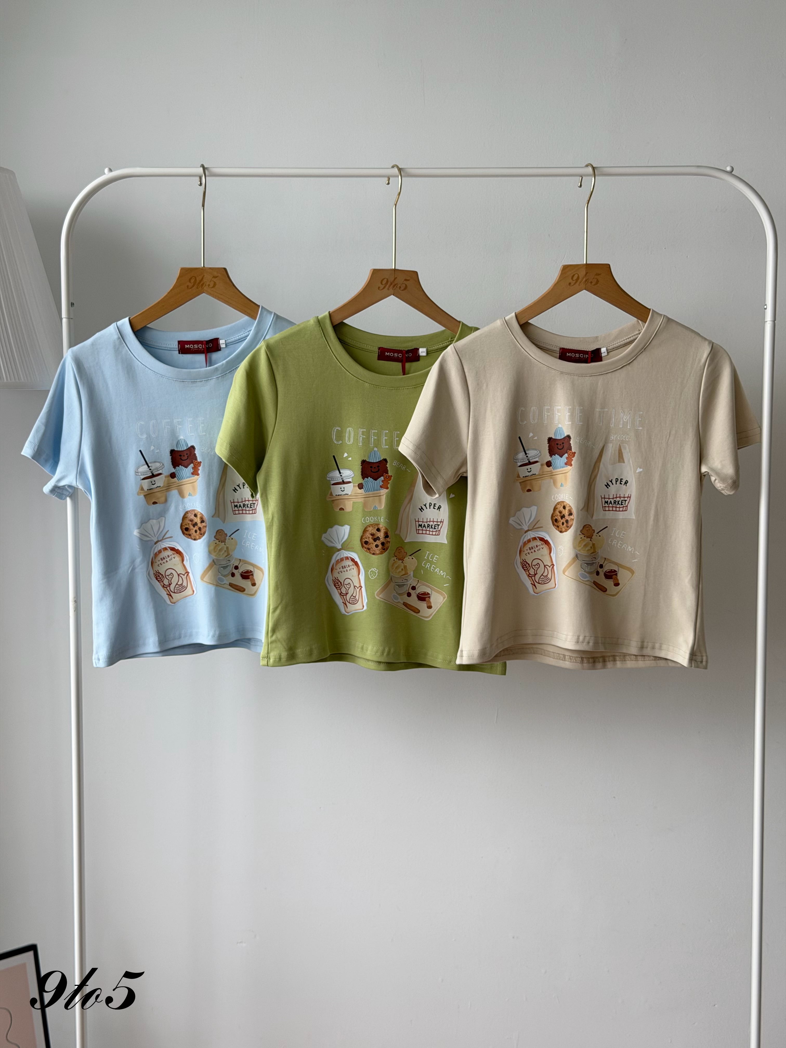 T4521 Short Sleeve Printed Tee - 6 Colors 