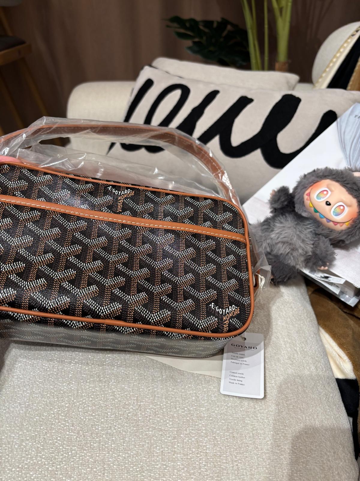 全新 Goyard cap vert pm bag tan 焦糖黑100%Authentic ,100%new 全新 ✅dust bag✅tap booklet 