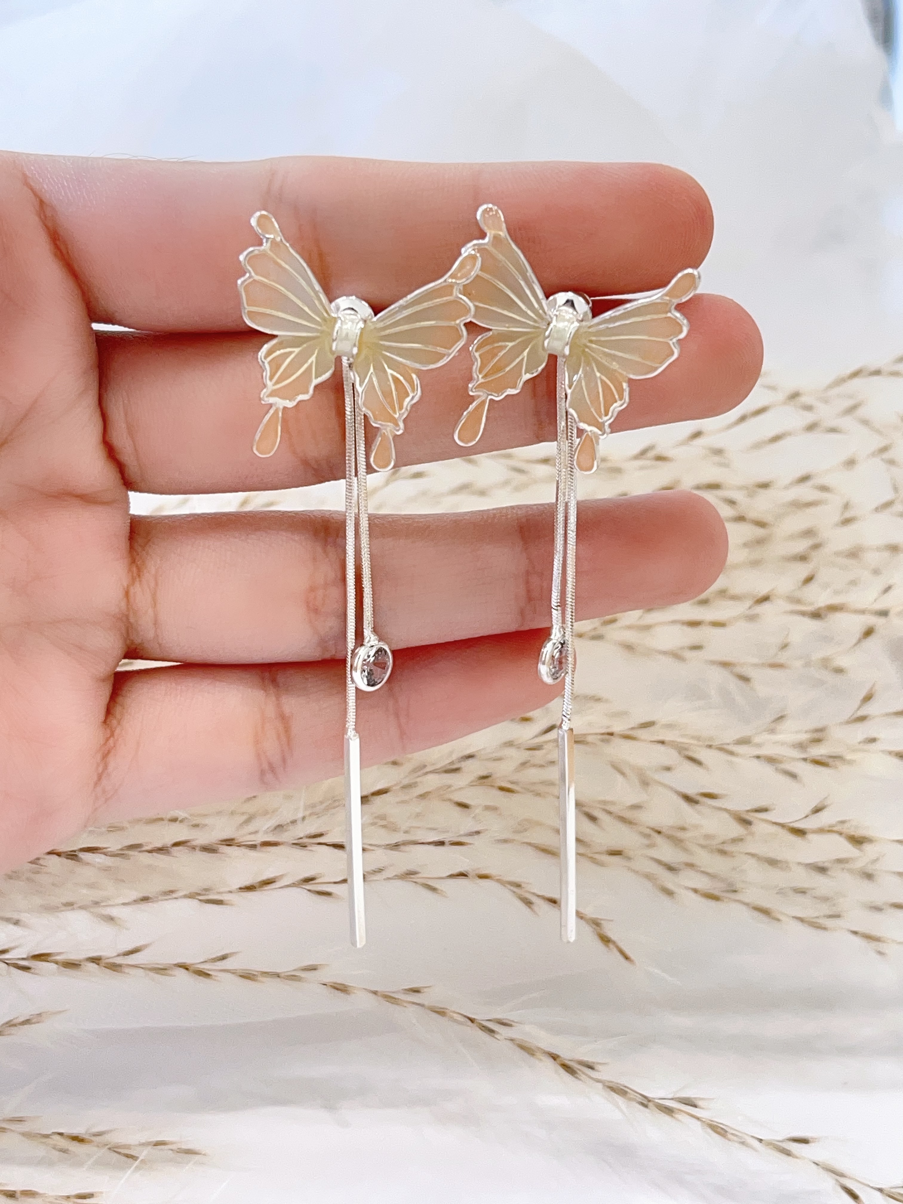 蝴蝶系列🦋两戴式长流苏耳环