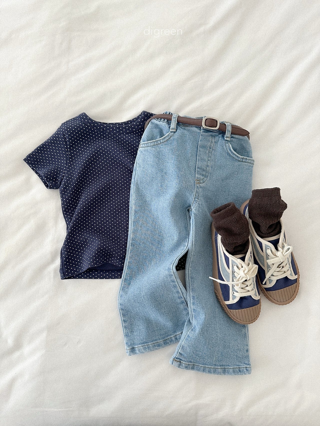 Digreen | bootcut denim pants 