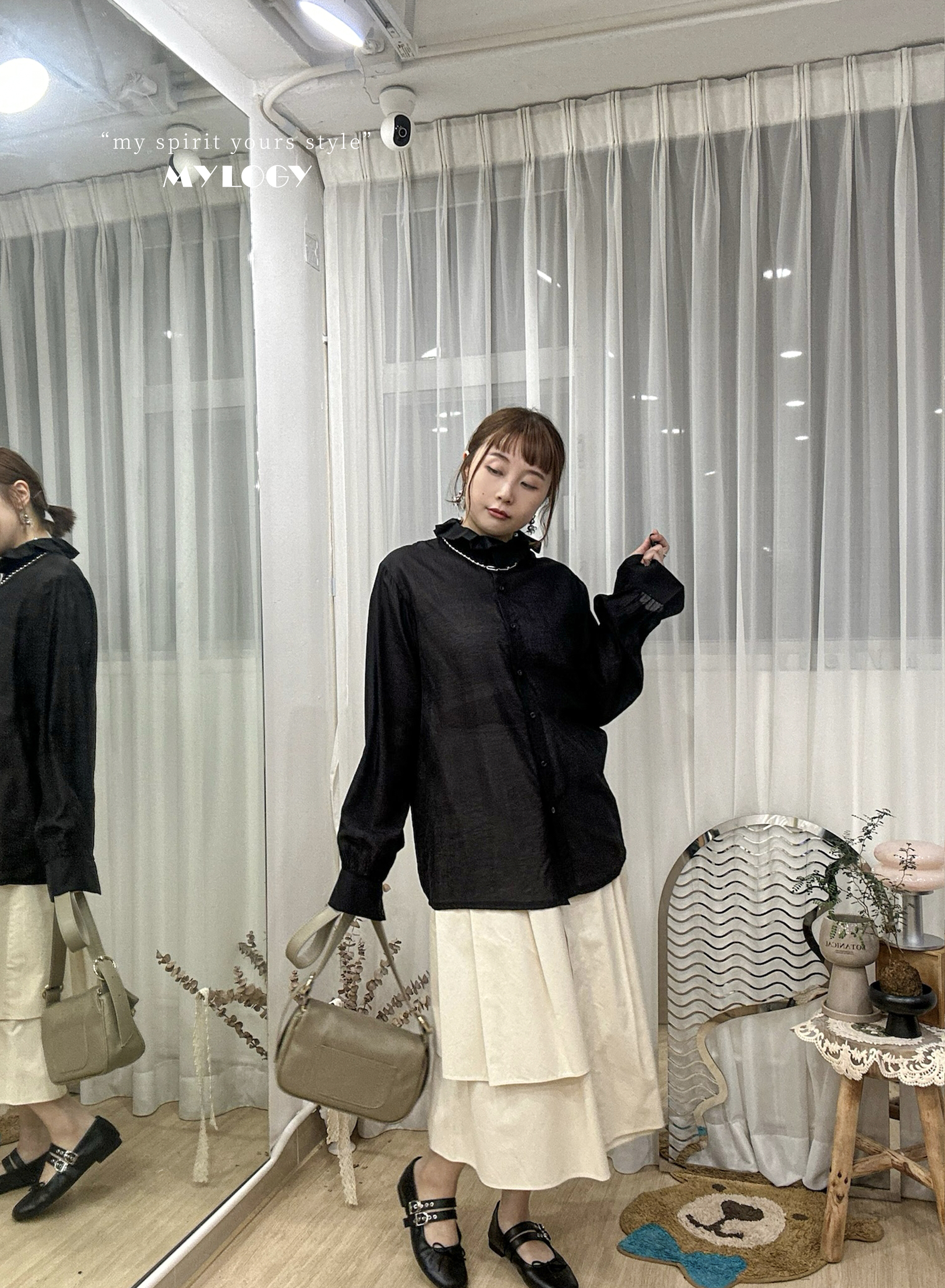 跳出恤衫框框～輕歌劇領薄恤衫 CK0008