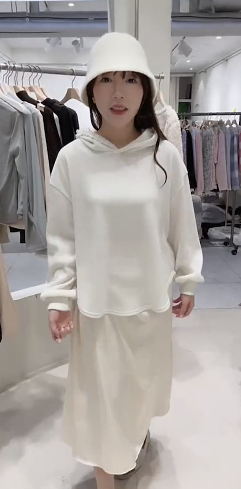 毛巾質薄身衛衣22/1 東大門檔口直播 #ff2726