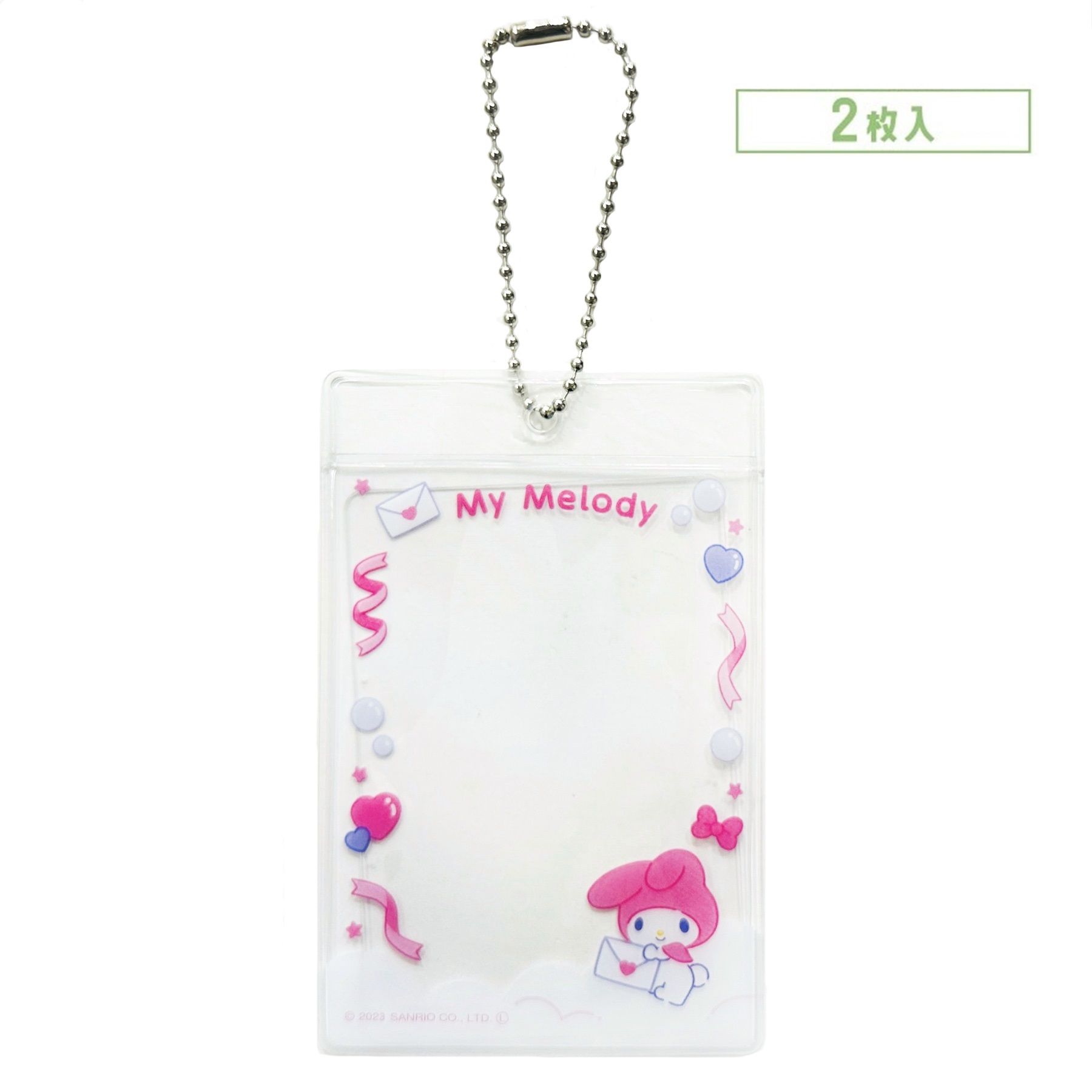 【一套兩個】現貨｜Sanrio My Melody 日版 透明卡套 八達通套 (303371)
