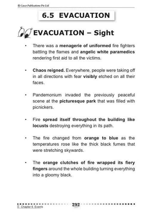 Phrases for Sensational Writing 6