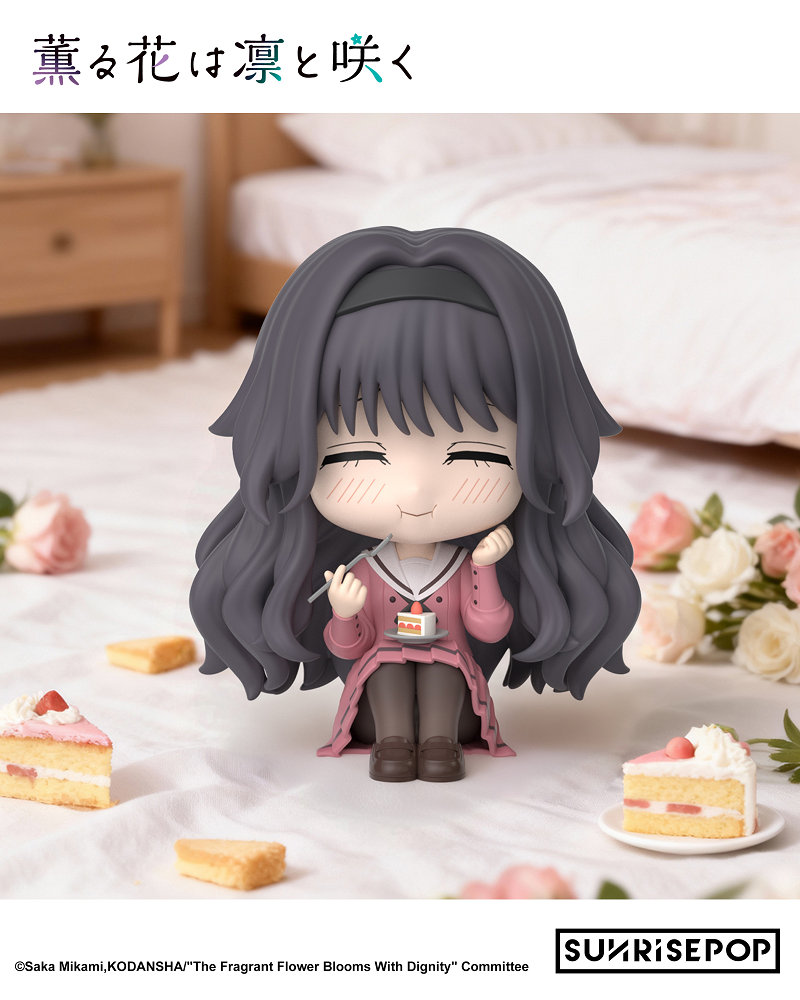 📦訂購 台灣代購 SUNRISEPOP 薰香花朵凛然綻放 和栗薰子 坐姿公仔