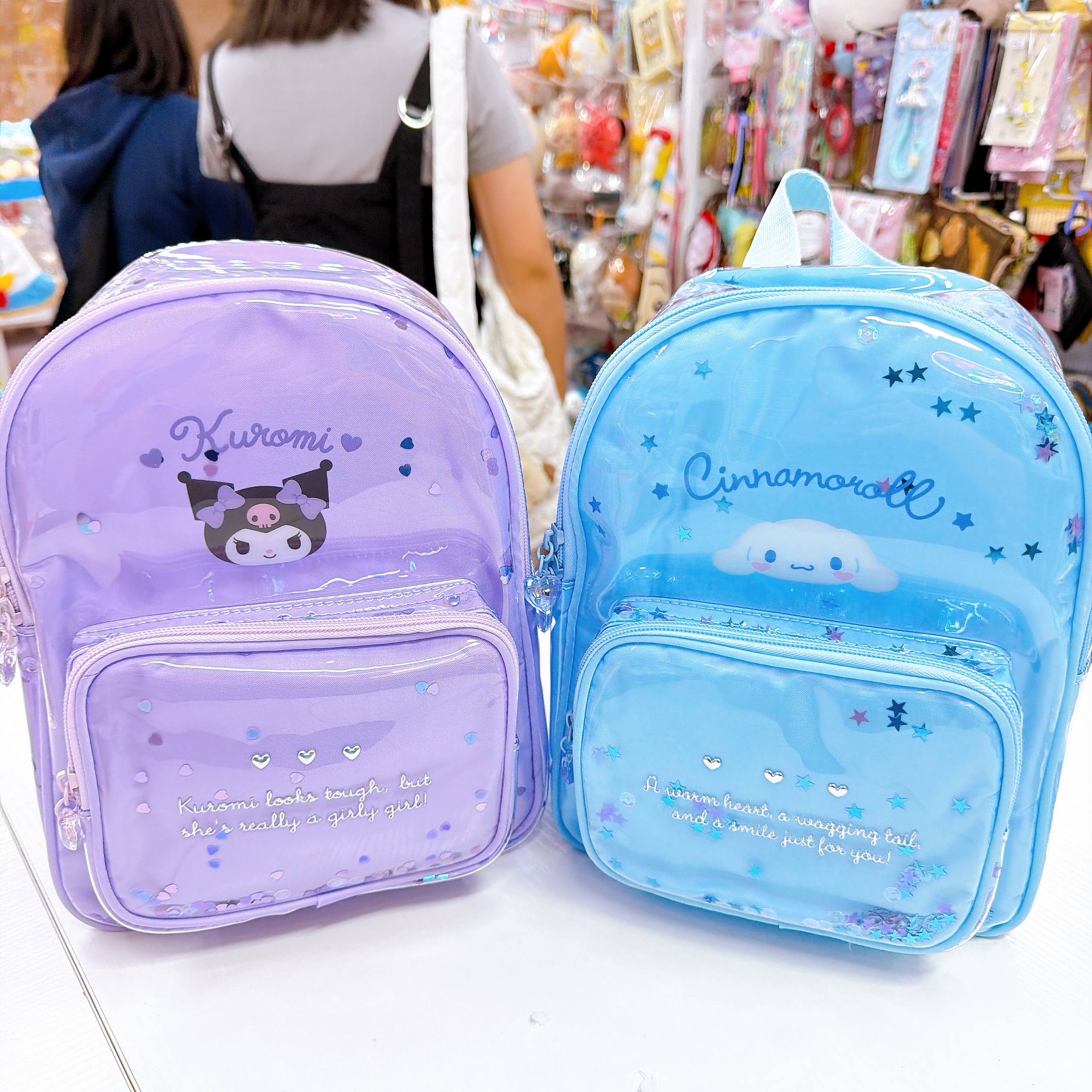 日本直送肉桂狗kuromi膠背囊