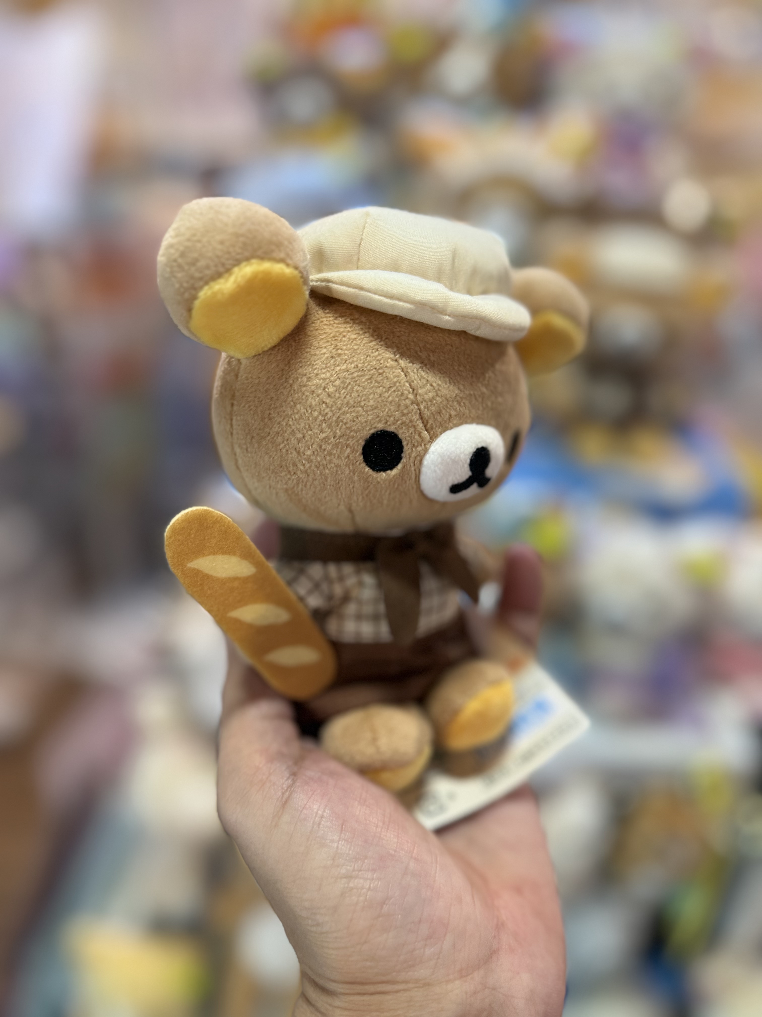 《現貨》全新Rilakkuma麪包造型公仔