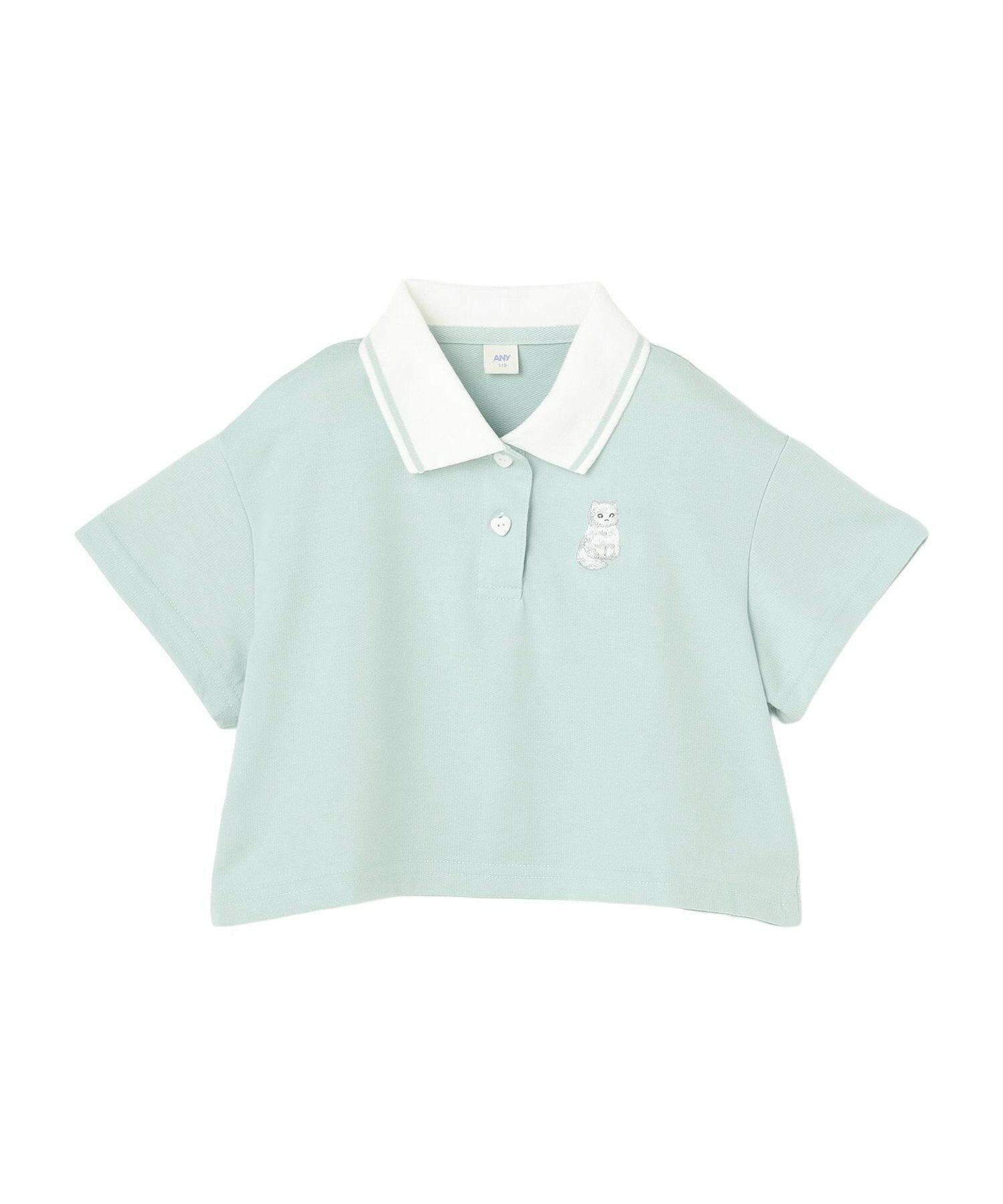 🆕【⭐訂購⭐】🌀 🇯🇵 日本直送 貓咪刺繡 吸濕速乾短款 Polo tee ［3款選］🌀[ELJA-0212][261123]