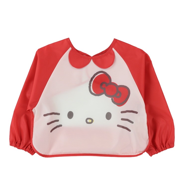 🇯🇵限量預訂 日本直送🇯🇵Hello Kitty長袖餐圍兜飯衣