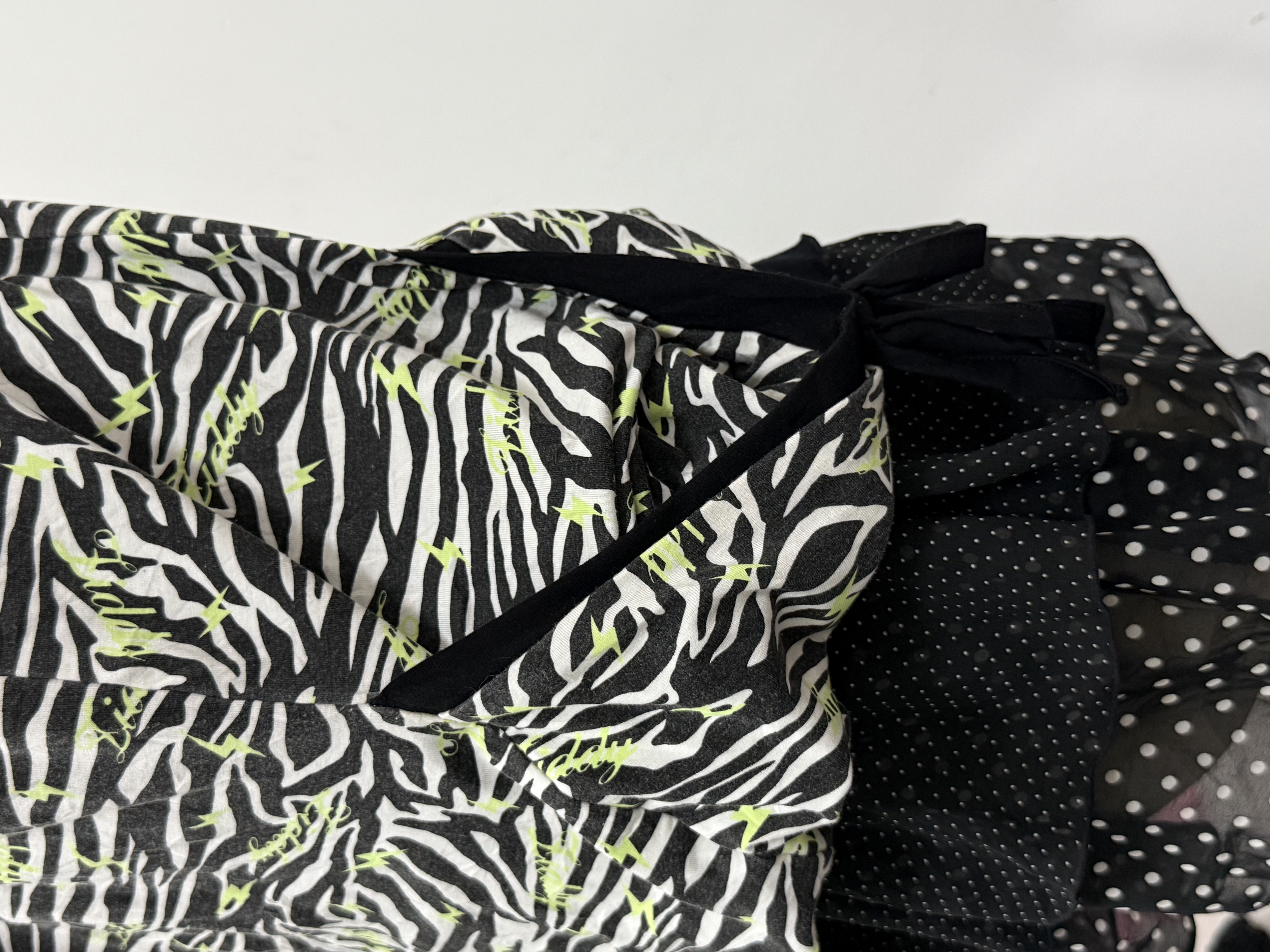 Zebra Lightning Dress