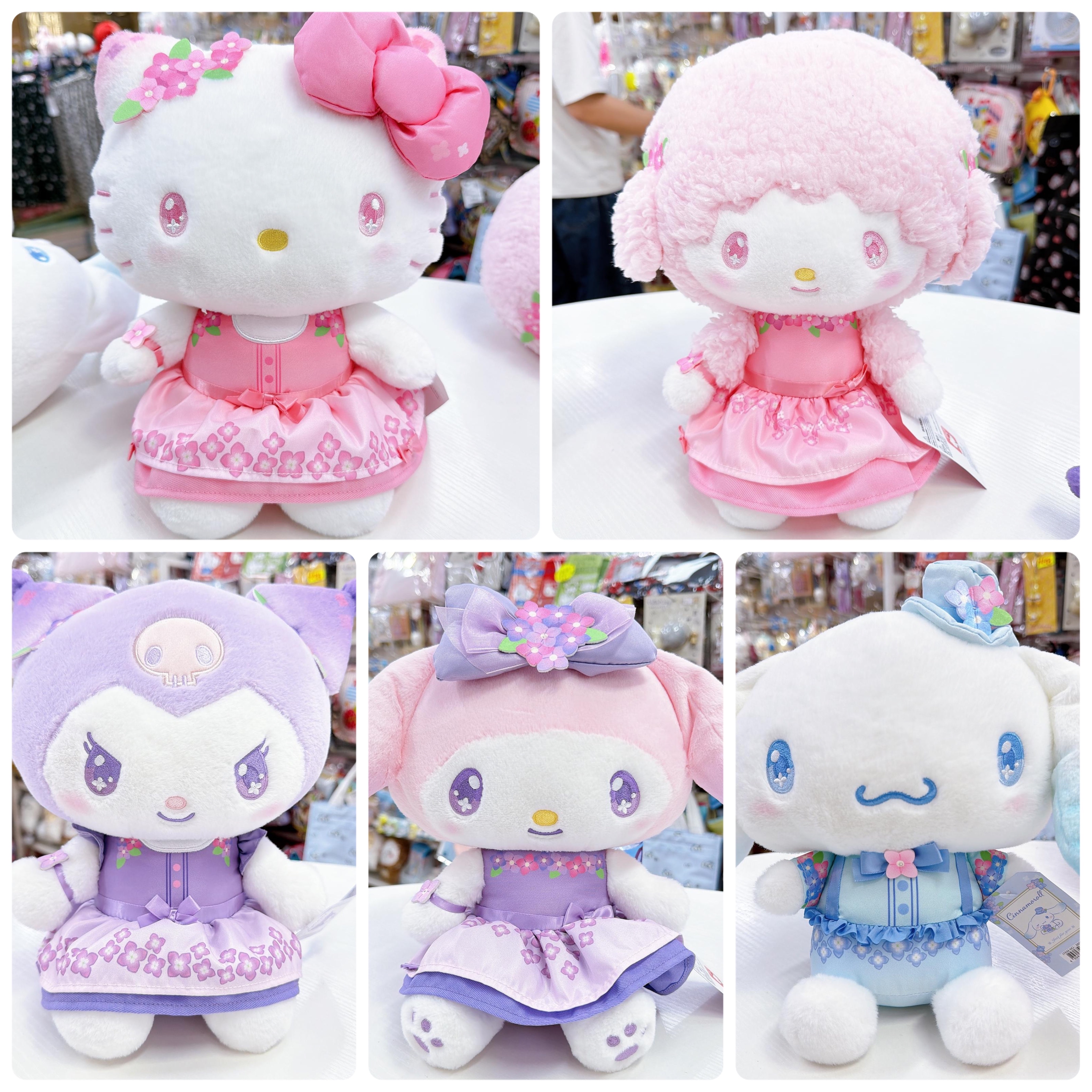 原裝行貨 Sanrio 新款繡球花系列大公仔25 cm左右