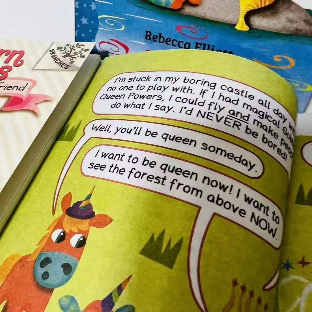 學樂大樹橋梁書獨角獸日記10冊Unicorn Diaries全彩英文原版 趣味全集最新