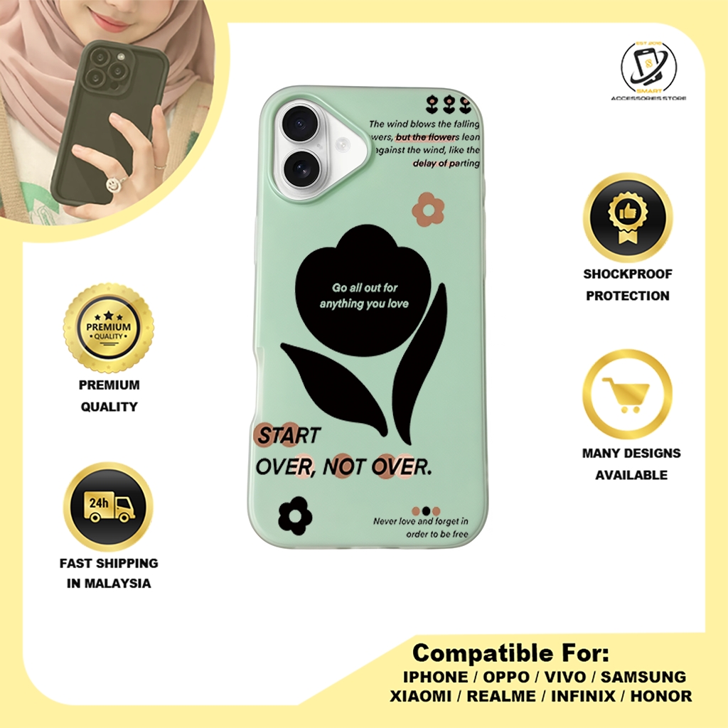 JELLY CASE PHONE FOR IPHONE - DESIGN FLOWER Z