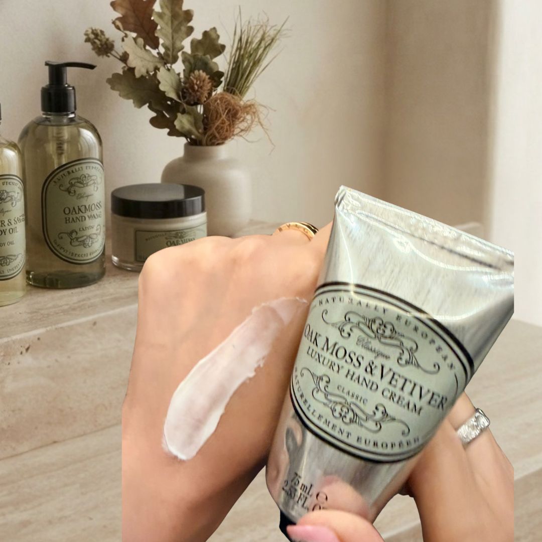 Naturally European 橡木苔岩蘭草護手霜 Oak Moss & Vetiver Hand Cream 75ML