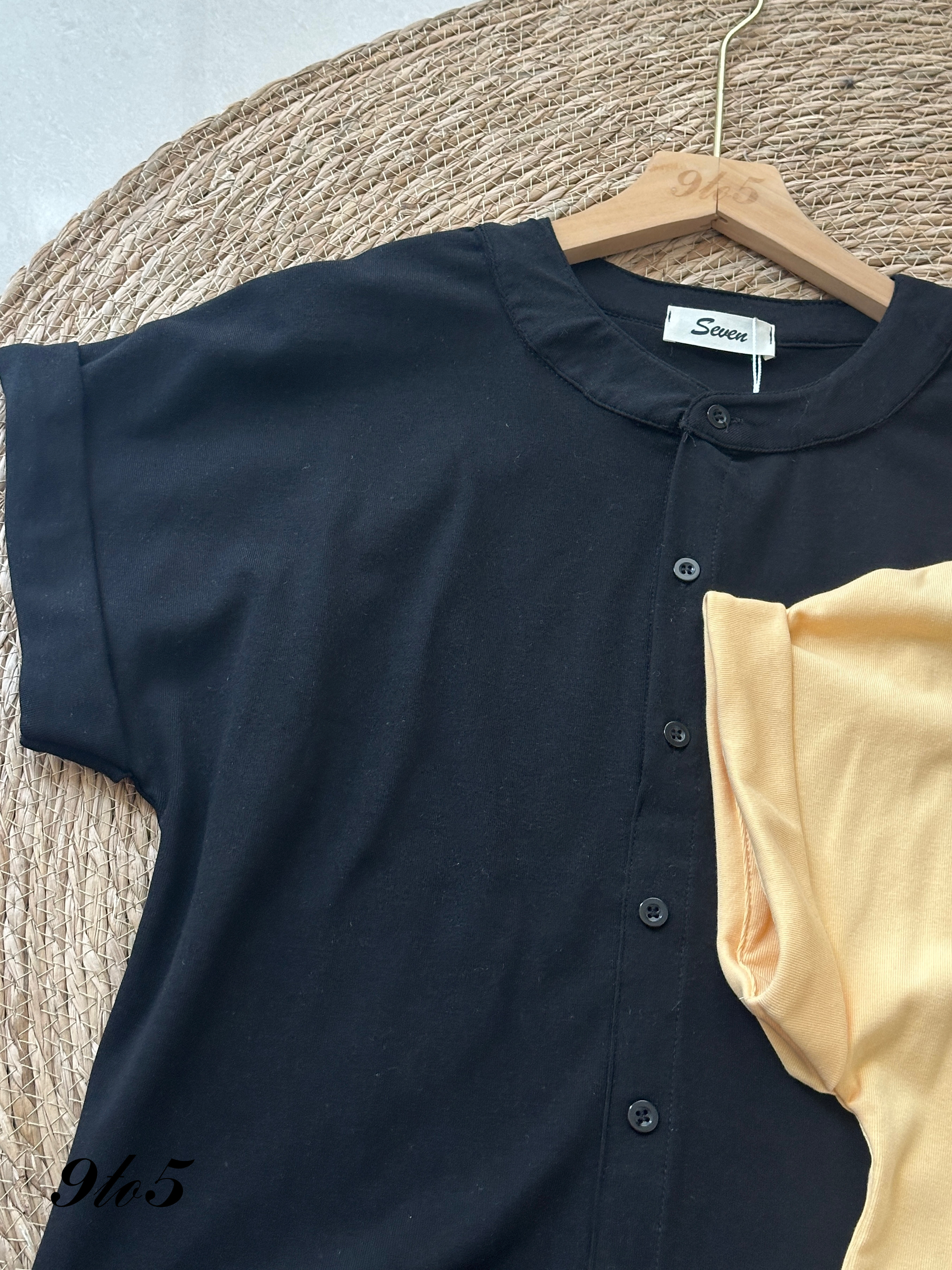 T4024 Crew Neck Blouse - 4 Colors