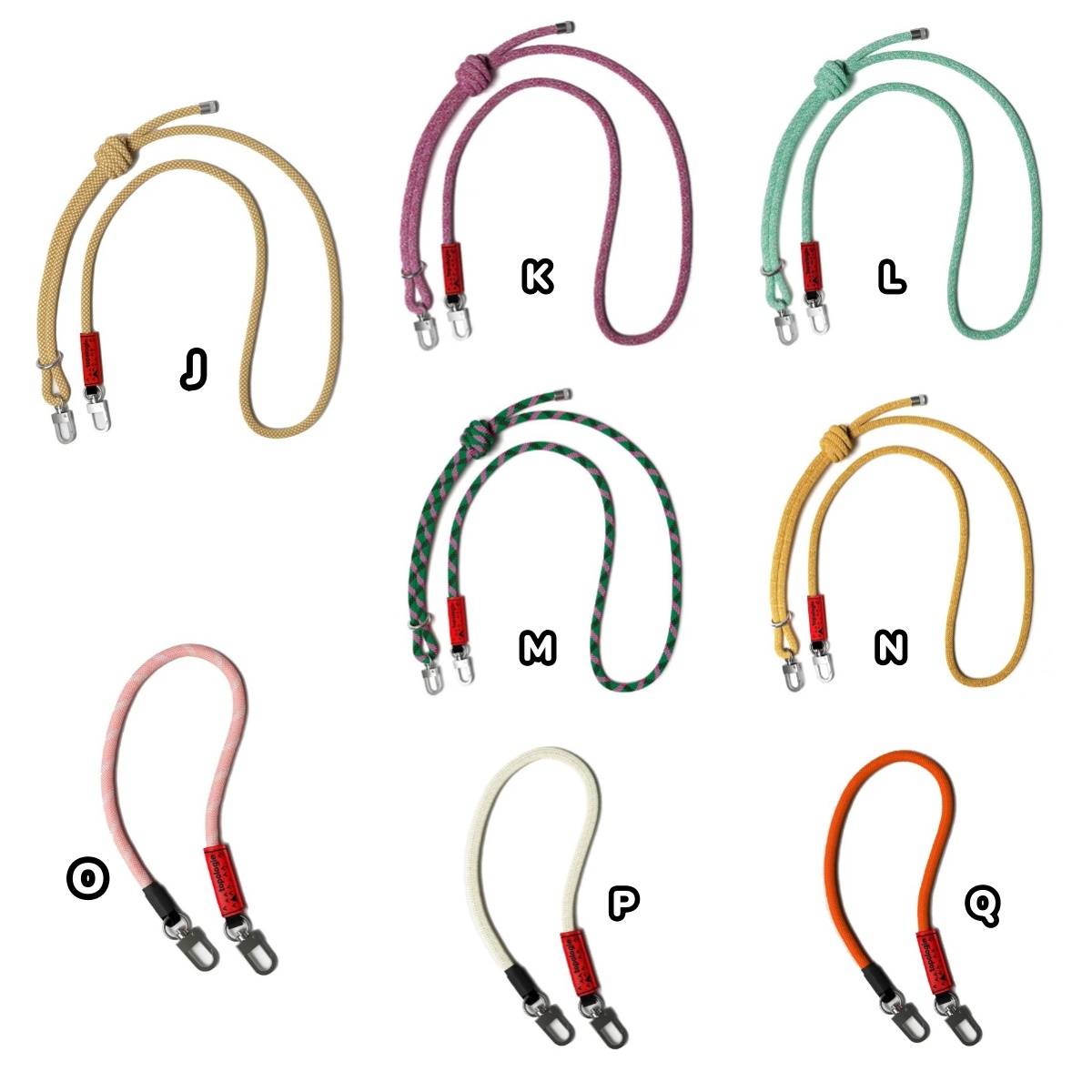 topologie 可調節多功能繩索背帶 8mm