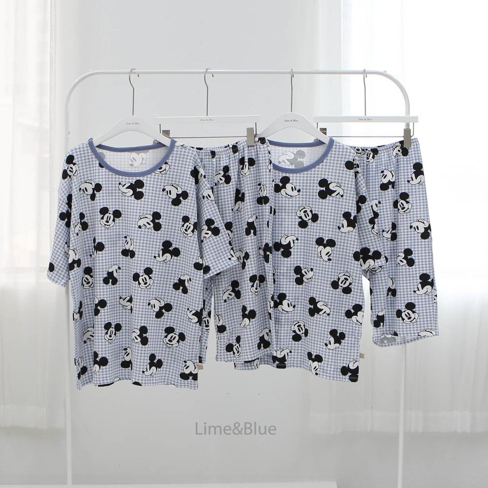 Summer Check Friends Loungewear Set