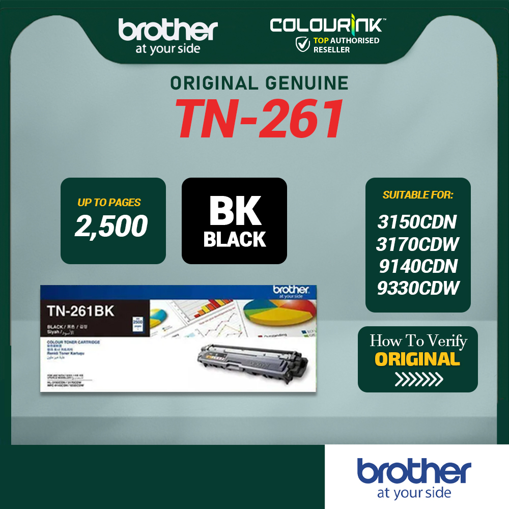 Brother Original TN261 TN265 WT220 DR261CL for HL-3150CDW HL-3170CDW MFC-9330CDW