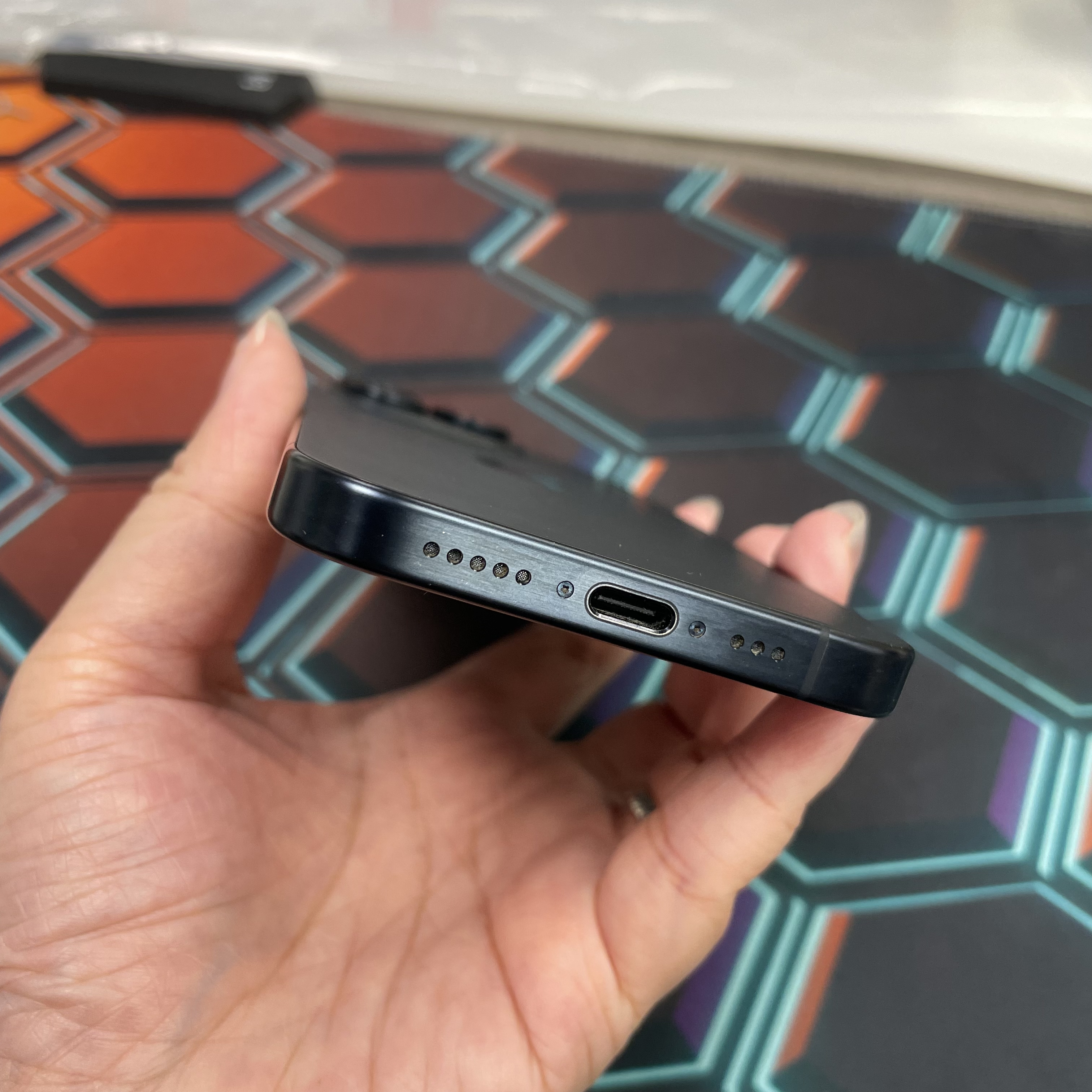 *7861 15 pro 完美機 256GB 電82 藍色 blue