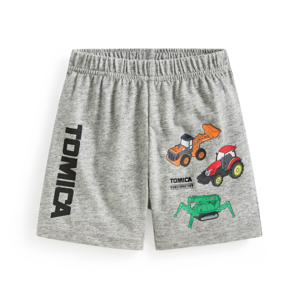 💚預訂 台灣直送💚Tomica三色車車印花竹節棉口袋短褲