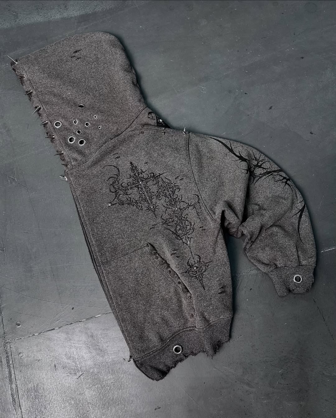 TRAPPER CLUB LIMITED EDITION BOXY ZIP HOODIE