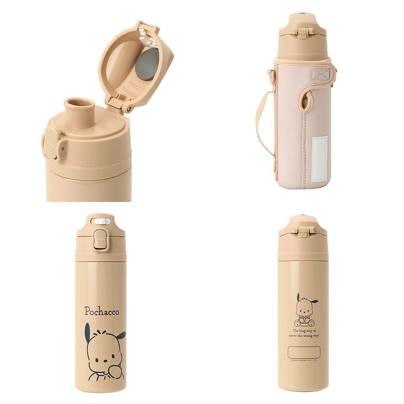 Sanrio 保冷專用不鏽鋼直飲水樽附套 470ml