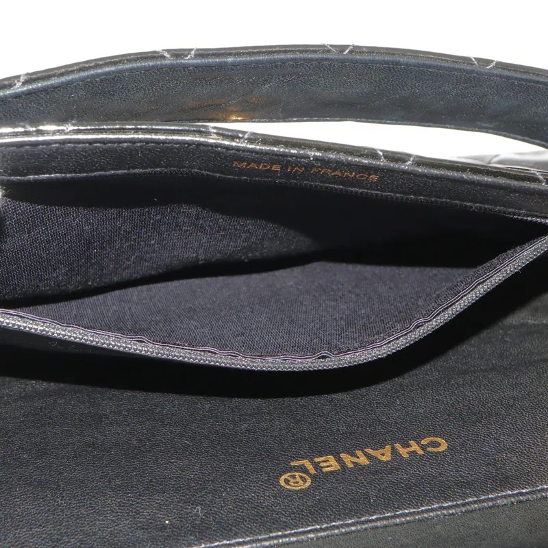 Chanel Matelasse Double Side Top Handle Flap Bag